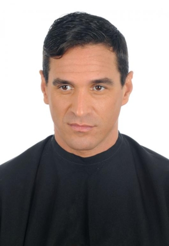 Modelo Antes. Tecnica de corte con maquina sobre peine Preciscut