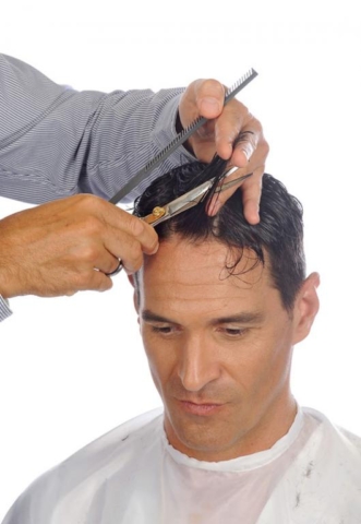 Texturizo con deslizamiento de tijeras. Tecnica de corte con maquina sobre peine Preciscut